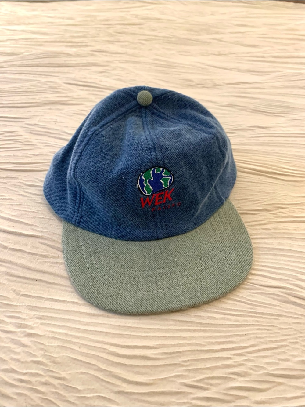 Vintage WEK Racing “Above the Neck” Wool Blend(?) Cap, Made in USA